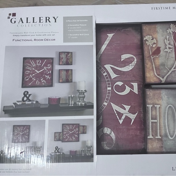 Gallery Collection 3-Piece Wall Decor Set – Rustic & Functional Design - Picture 15 of 15